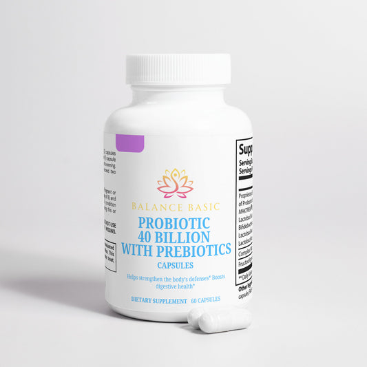 Probiotic 40 Billion with Prebiotics