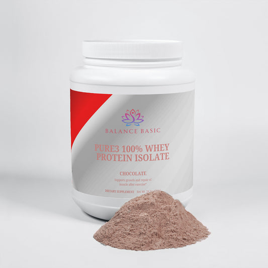 Pure3 100% Whey Protein Isolate (Chocolate)